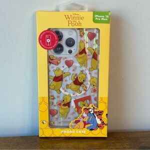 New Skinnydip Disney Winnie the Pooh iPhone 16 Pro Max Case Valentines Heart
